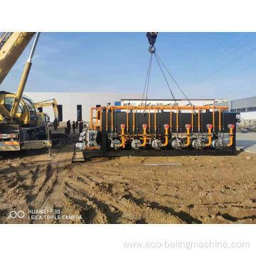 Ferrous and Non-Ferrous Steel Scrap Metal Baling Machine